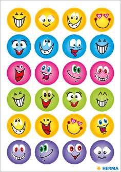 Herma Magic tarra Värikkäät kasvot