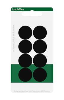 Magneettinappi 20 mm musta 8/pkt