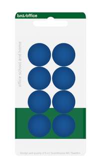 Magneettinappi 20 mm sininen 8/pkt
