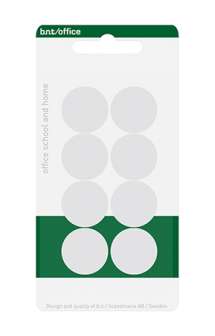 Magneettinappi 20 mm valkoinen 8/pkt