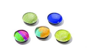 Dahle Magneettinappi kuviolla pyöreä, 25 mm, 5 kpl/lajitelma