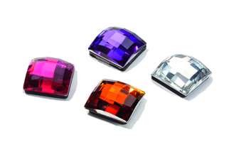 Dahle magneettinappi timantti neliö, 25x25mm 4 kpl/lajitelma