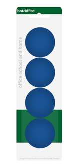 Magneettinappi 40 mm sininen 4/pkt