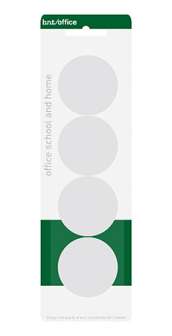 Magneettinappi 40 mm valkoinen 4/pkt