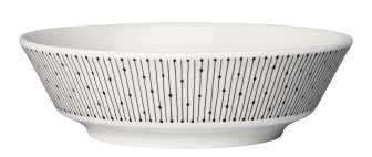 Mainio syvä kulho 17 cm, Sarastus musta