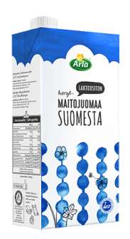 Maito, kevyt 1 X 12 Suomi Arla UHT vähälaktoosinen