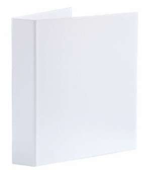 Mappi A4/40mm valkoinen taskut