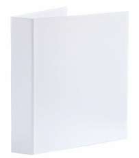 Mappi A4/40mm valkoinen taskut