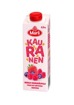 Marli Kauranen marja-kauravälipala vadelma-mustikk