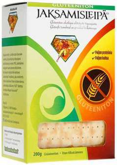 Masajo Jaksamisleipä 200g Gluteeniton 10pkt/ltk