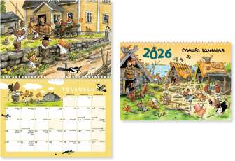 Mauri Kunnas seinäkalenteri