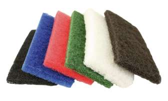 Hankauslevy 12x25cm punainen