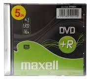 Maxell DVD+R 4,7 GB 16x