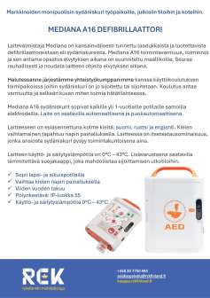 Mediana A16 -puoliautomaattinen