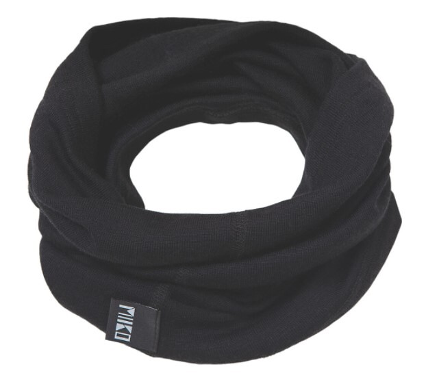 Merinovilla-silkki tuubihuivi