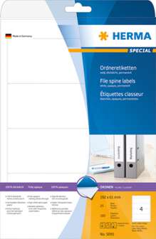 Merkintätarra Herma 5095 A4 192x61 25 arkkia/ltk