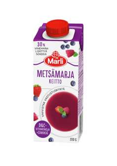 Marli Metsämarjakeitto + D ja C-vitamiinit