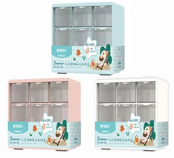 MG säilytyslaatikosto 9-osainen