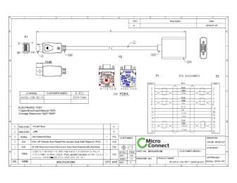 MicroConnect Displayport-VGA