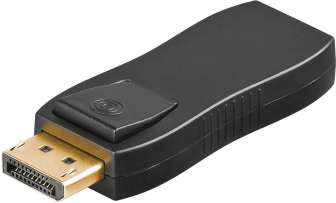 MicroConnect sovitin Displayport-HDMI musta