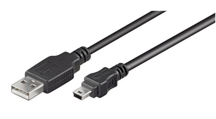 Microconnect USB 2.0 A- Mini-B kaapeli