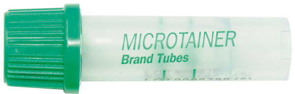 Microtainer mikronäyte li-hep