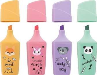 Mini korostuskynä eläimet