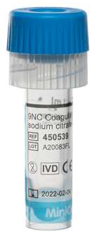 MiniCollect hyytymistekijäputki