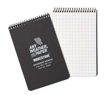 ModeStone poliisilehtiö A6 musta 30 lehteä