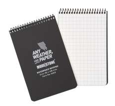 ModeStone poliisilehtiö A6 musta 30 lehteä