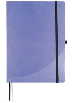 Muistikirja Foray A4 96 sivua lila viivoilla