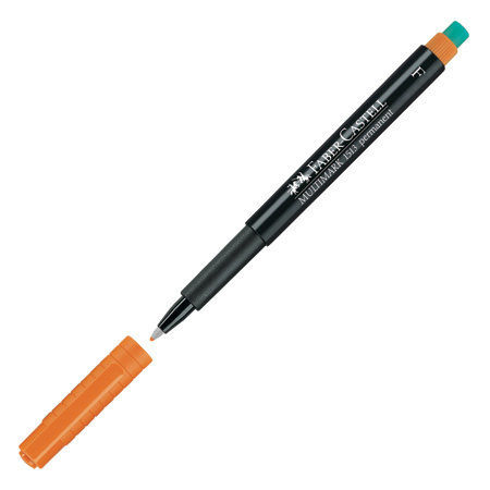 Faber-Castell multimark-kynä Fine oranssi spriiliukoinen