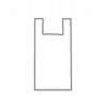 Muovikassi 30L valkoinen