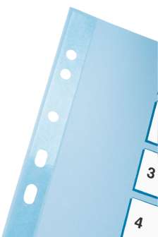 Mylar hakemisto A4 1-10