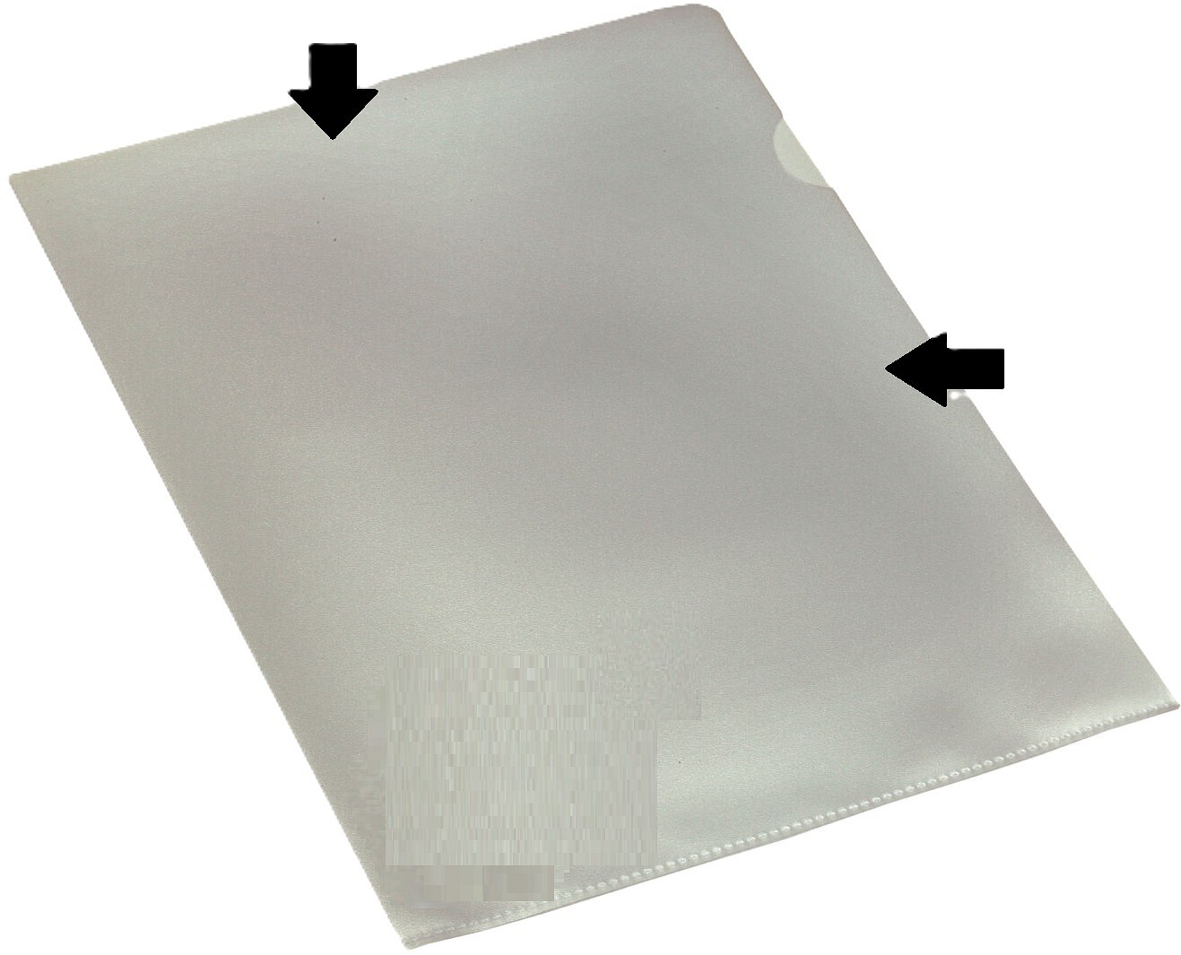 Muovitasku A4 145mic PP kirkas