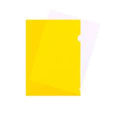 Muovitasku A4 100mic PP keltainen