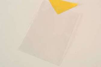 Muovitasku A5 ylh.auki, vahv. 0,12 mm PVC