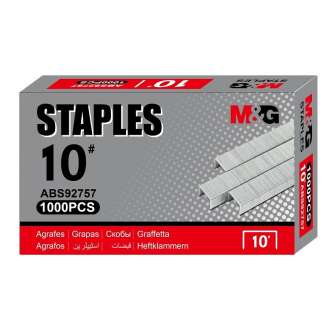 Nasta Rapesco 10/4 sinkki, 1000 nastaa rasiassa