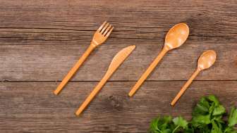 Nature Line kahvilusikka puukuitu 13cm