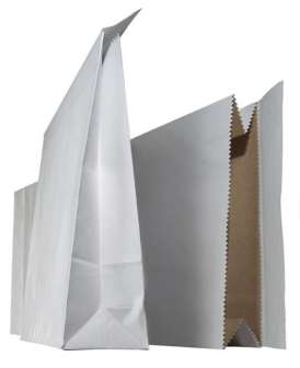 Näytepussi NP0TV valkoinen