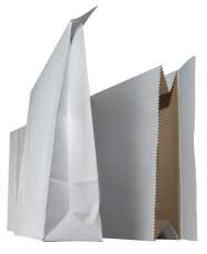 Näytepussi NP0TV valkoinen