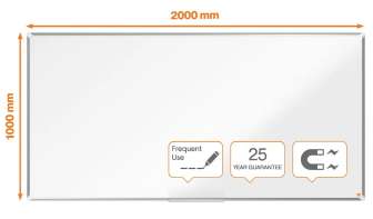 Nobo Premium Plus 200x100cm emali