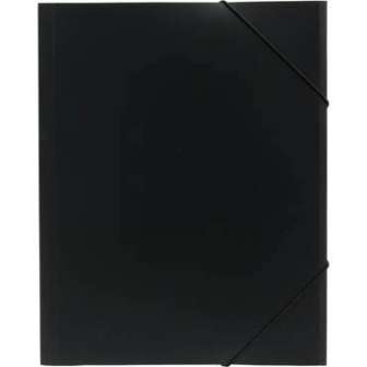 OD Kulmalukkokansio A4 PP musta