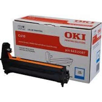 Oki C610 rumpu cyan