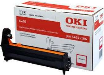 Oki C610 rumpu magenta