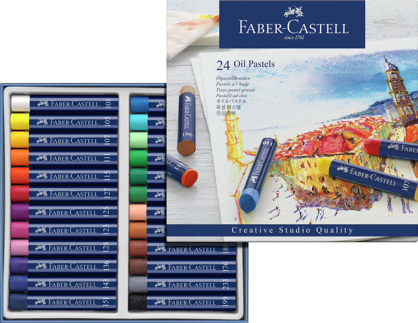 Faber-Castell öljypastelliliitu