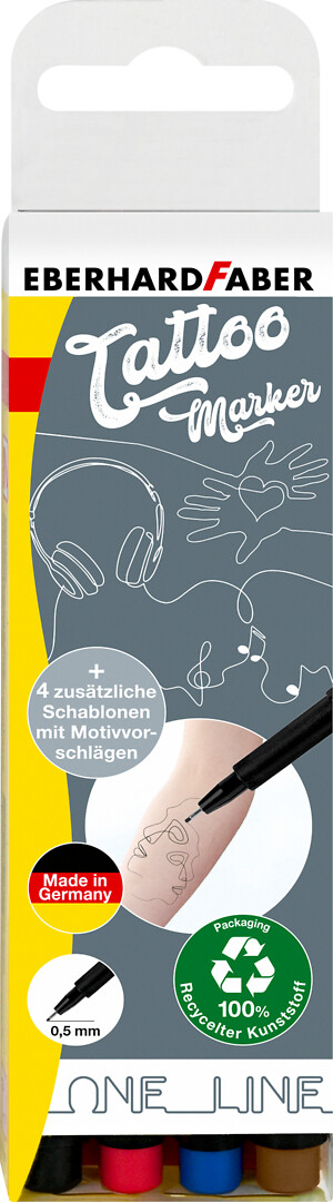 One Line tatuointikynät