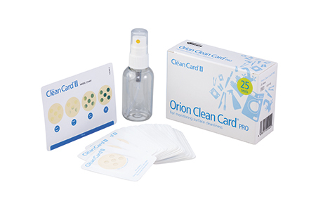 Orion Clean Card Pro Omavalvontatesti|25kpl/pkt