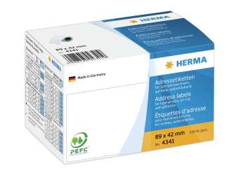 Osoite-etiketti Herma 4341