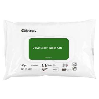 Oxivir Excel Wipes Acti 100kpl